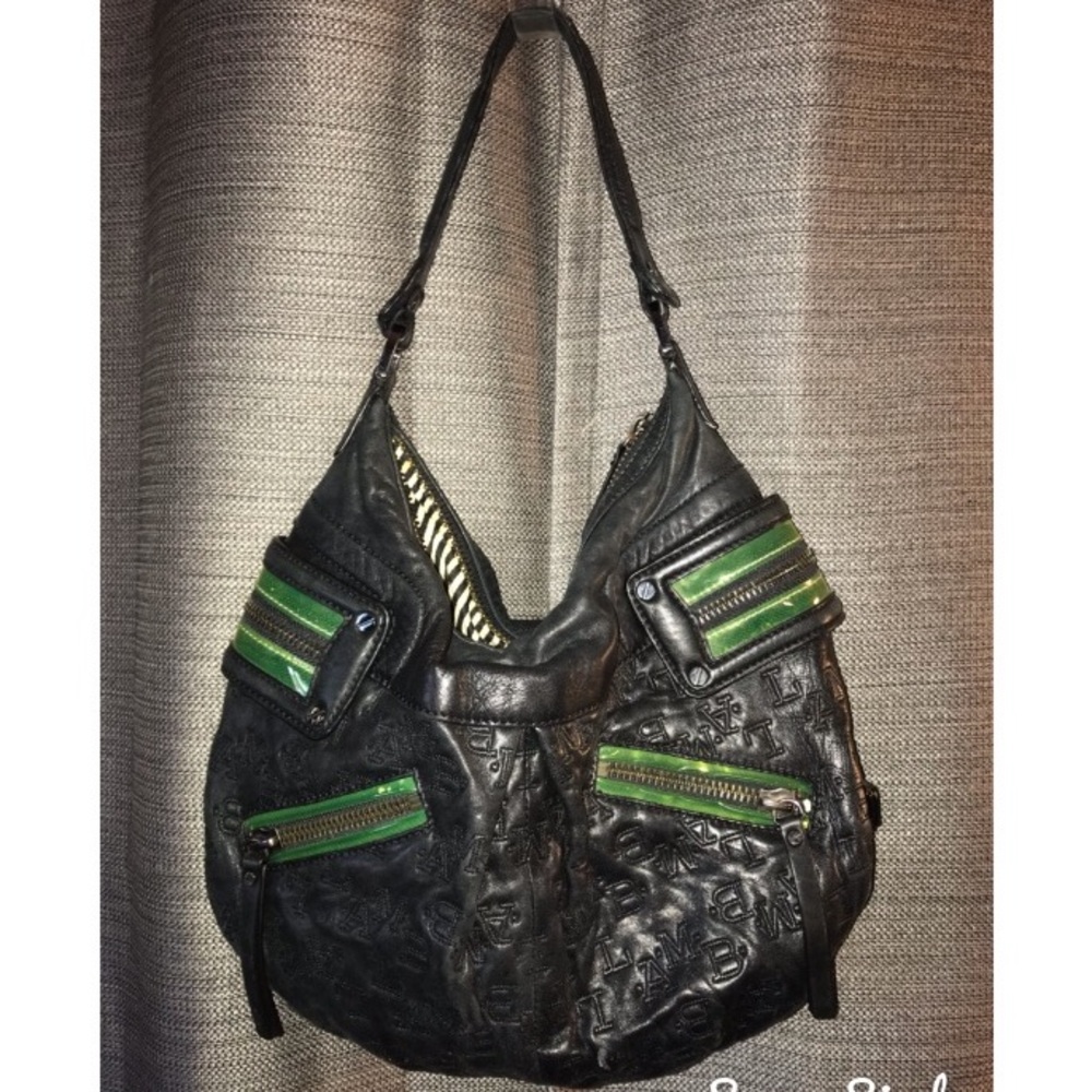 L.A.M.B. Black purse